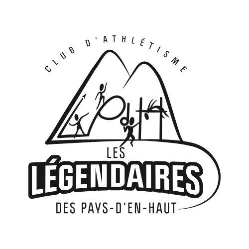 Logo Club d'athlétisme Les Légendaires des Pays-d'en-Haut
